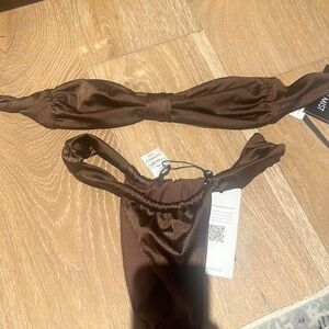 Tiger mist brown swimsuit